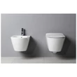 Sanovit AVVA fali WC - rimless - perem nélküli - rejtett szerelésű - mély öblítésű - 53 cm