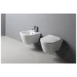 Sanovit AVVA fali WC - rimless - perem nélküli - rejtett szerelésű - mély öblítésű
