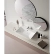 Sanovit TEODORA - PULTRA ültethető - Top Counter - porcelán mosdó -  - 65 x 46 cm