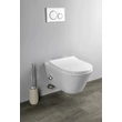 Sanovit AVVA fali WC - BEÉPÍTETT bidé funkcióval - rimless - perem nélküli - mély öblítésű