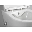 Sanovit AVVA fali WC - BEÉPÍTETT bidé funkcióval - rimless - perem nélküli - mély öblítésű