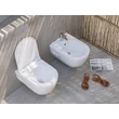 Sanovit BRILLA - fali WC - rimless - perem nélküli - mély öblítésű