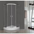 Vela Banyo TMP zuhanykabin - 90 ÍVES - 5 mm víztiszta vízlepergető üveggel - 90 x 90 x 190 cm
