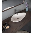 CeraStyle OLIVE - PULTRA ültethető - Top Counter - porcelán mosdó - 75 x 38 cm