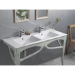 CeraStyle IBIZA - porcelán mosdókagyló - DUPLA - 121 x 51 cm