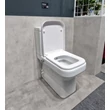 CeraStyle NOURA monoblokk WC - BEÉPÍTETT bidé funkcióval - mély öblítésű