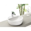 CeraStyle ONE - PULTRA ültethető - Top Counter - porcelán mosdó - csaplyukas -O Ø 42 cm