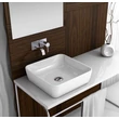 CeraStyle ONE - PULTRA ültethető - Top Counter - porcelán mosdó -  - 46 x 46 cm