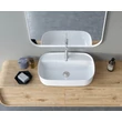 CeraStyle AQUA - PULTRA ültethető - Top Counter - porcelán mosdó - 60 x 40 cm