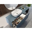 CeraStyle AQUA - PULTRA ültethető - Top Counter - porcelán mosdó - 60 x 40 cm
