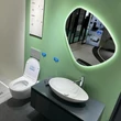 CeraStyle CITY fali WC - BEÉPÍTETT bidé funkcióval - rimless - perem nélküli - mély öblítés
