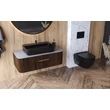 CeraStyle CITY SLIM WC ülőke - MATT FEKETE - duroplast - lecsapódásgátlós - könnyen levehető