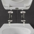 CeraStyle IBIZA / HERA WC ülőke MATT ANTRACIT - duroplast - lecsapódásgátlós - könnyen levehető