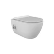 CeraStyle CITY fali WC - MATT FEHÉR - rimless - perem nélküli - rejtett szerelésű - mély öblítés