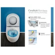 CeraStyle CITY fali WC - MATT FEHÉR - rimless - perem nélküli - rejtett szerelésű - mély öblítés