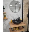 CeraStyle ZERO - PULTRA ültethető - Top Counter - porcelán mosdó- O - MATT FEKETE - Ø 46 cm
