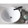 CeraStyle ZERO - PULTRA ültethető - Top Counter - porcelán mosdó - O - Ø 46 cm