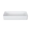 EROS SLIM 2 - PULTRA ültethető - Top Counter - porcelán mosdó - 61 x 35 x 11 cm
