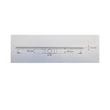 Euro Standard zuhanyfolyóka - MATT FEKETE - Ø 50 mm kifolyással - 60 cm