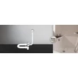 TEXO INOX kád le- és túlfolyó flexibilis csővel - Ø 5/4" x 0,5 m x Ø 40 mm