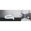 TEXO Exclusive zuhanytálca szifon Ø 60 mm rozsdamentes takaróval - Ø 5/4" x 0,4 m x Ø 40 mm