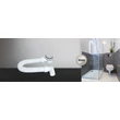 TEXO Exclusive zuhanytálca szifon Ø 60 mm rozsdamentes takaróval - Ø 5/4" x 0,4 m x Ø 40 mm