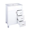 Viva STYLE Karina 85 lábon álló fürdőszobabútor 3 fiókos Sanovit ATRIA 9085 mosdóval 85 x 45,5 cm
