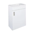 Viva STYLE NIKA fali függ. fürdőszobabútor CeraStyle NIKA 71100 porcelán mosdóval 42 x 24 cm