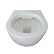 Eros SINTO fali WC - perem nélküli kivitel - WC ülőkével - mély öblítésű - FEHÉR - 49 cm