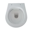 Eros SINTO fali WC - perem nélküli kivitel - WC ülőkével - mély öblítésű - FEHÉR - 49 cm