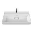 TMP TRIO lábon álló fürdőszobabútor CeraStyle SHARP - 37300 mosdóval - 80 x 48 cm