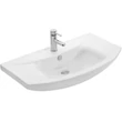Viva SZQUARE 75 lábon álló fürdőszobabútor Sanovit ZENON 6075 porcelán mosdóval 75 x 49,8 cm