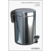 Pedálos szemetes 12l