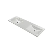 CLAUDIA 2 medencés 150x48/4 öntött márvány mosdó MARMY