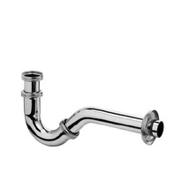 Csőszifon bidéhez 1 1/4"x32 mm falirózsa 32x200 mm-es lefolyócső