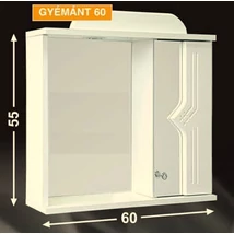 GYÉMÁNT 60 STANDARD Fürdőszobatükör GUIDO