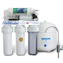 CleanPure CP-105P RO víztisztító nyomásfokozóval, modern dizájn csappal (FC101- FUQ). Szűrők: F-SZETT-CTO, membrán: TLC75-LS