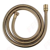 Antik Bronz acél zuhany gégecső 150 cm FERRO