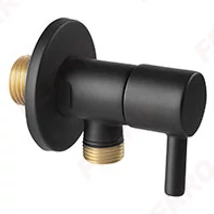 Rotondo Sarokszelep 1/2"* 1/2" FEKETE  FERRO