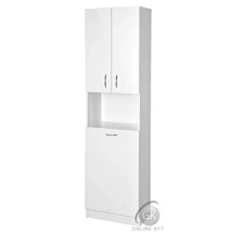 AQUALINE SIMPLEX ECO 510 állószekrény szennyeskosárral LAPRASZERELT