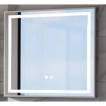 FLOATING MIRROR AURA 60X60CM fürdőszoba tükör integrált, páramentesítő, fényerőszabályozó TBOSS