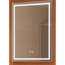 FLOATING MIRROR AURA 60X80CM fürdőszoba tükör integrált, páramentesítő, fényerőszabályozó TBOSS