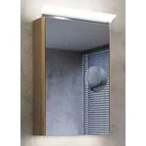 MIRROR BOX CUT 55 fürdőszoba tükör szekrénnyel 55cm-es led világítással+ powerbox+ piperetükör+4 extra TBOSS