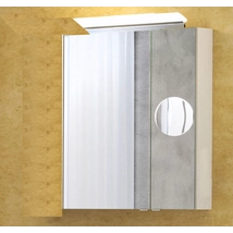 MIRROR BOX OMEGA 60 fürdőszoba tükör szekrénnyel 55cm-es led világítással+ powerbox+ piperetükör+4 extra TBOSS