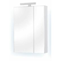 MIRROR BOX RECTA 60 fürdőszoba tükör szekrénnyel 30cm-es led világítással TBOSS