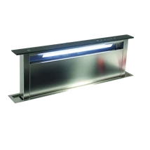 Sirius - Páraelszívó S-DD2 TC/L EM 86 fekete üveg/inox motor nélkül