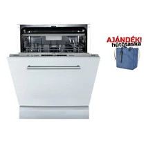 CATA - Beépíthető mosogatógép LVI-62014 14 terítékes + Ajándék Hűtőtáska