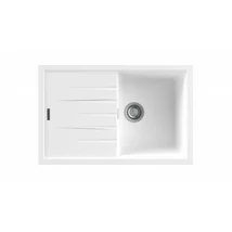 NODOR - Mosogatótálca NorGranite 78.50 1B 1D WH fehér NODOR - Mosogatótálca NorGranite 78.50 1B 1D WH fehér