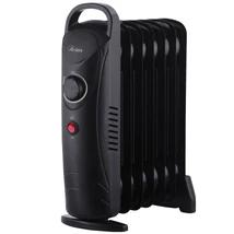 ARDES 4R07M2 Mini elektromos olajradiátor 7 tagos 800W fekete - A készlet erejéig rendelhető!