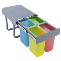 EKOTECH - Beépíthető hulladékgyűjtő EKKO  40 - 4x8 liter EKOTECH - Beépíthető hulladékgyűjtő EKKO  40 - 4x8 liter